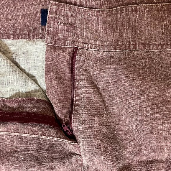 100% Linen Skirt Size 10 - Picture 5 of 6